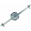 Picture of Electrical-box Octagon Steel Clamps For Non-metallic With Bracket 4" X 1-1/2" 1/2" Knockouts
